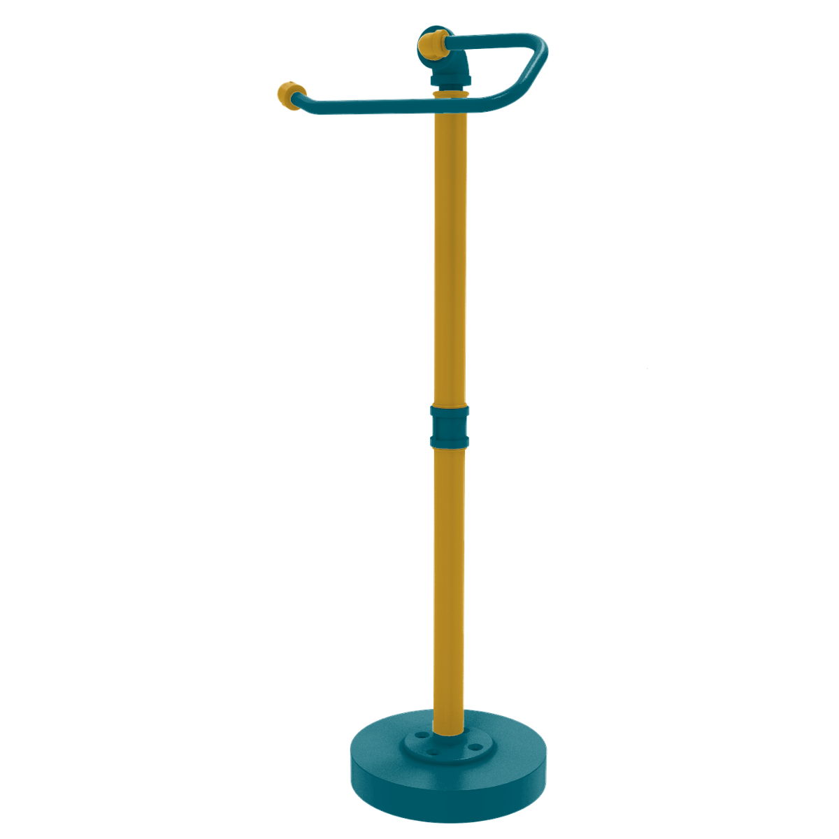 Gridiron Collection Freestanding Euro Style Toilet Tissue Stand Jacksonville Edition