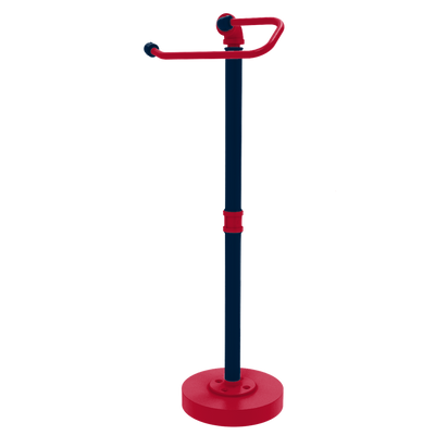 Gridiron Collection Freestanding Euro Style Toilet Tissue Stand New England Edition