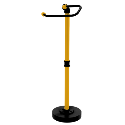 Gridiron Collection Freestanding Euro Style Toilet Tissue Stand Pittsburgh Edition