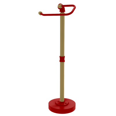 Gridiron Collection Freestanding Euro Style Toilet Tissue Stand San Francisco Edition
