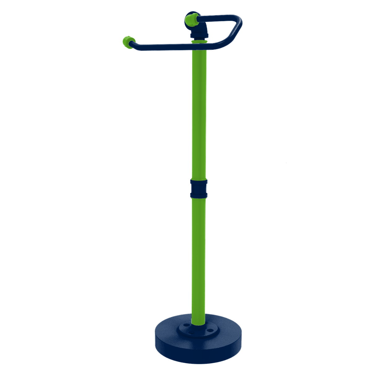 Gridiron Collection Freestanding Euro Style Toilet Tissue Stand Seattle Edition