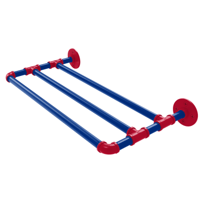 Gridiron Collection Wall Mounted Towel Shelf Buffalo Edition