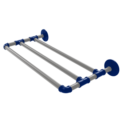 Gridiron Collection Wall Mounted Towel Shelf Dallas Edition