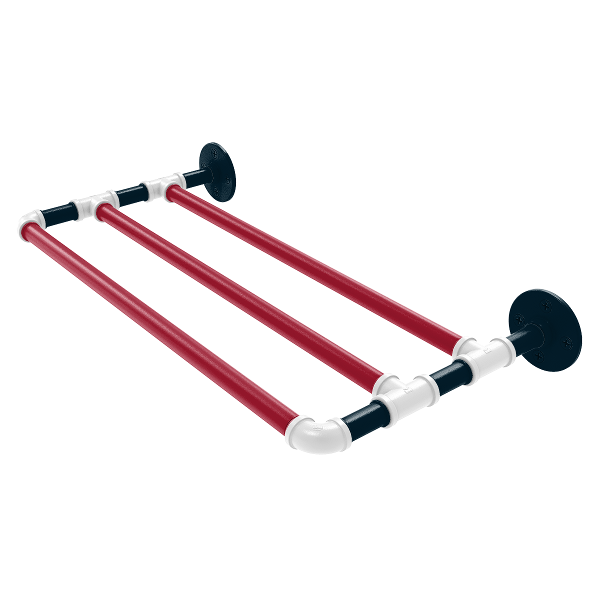 Gridiron Collection Wall Mounted Towel Shelf Houston Edition