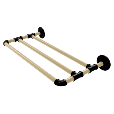 Gridiron Collection Wall Mounted Towel Shelf New Orleans Edition