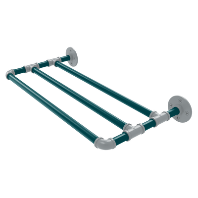 Gridiron Collection Wall Mounted Towel Shelf Philadelphia Edition