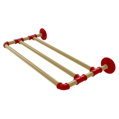 Gridiron Collection Wall Mounted Towel Shelf San Francisco Edition