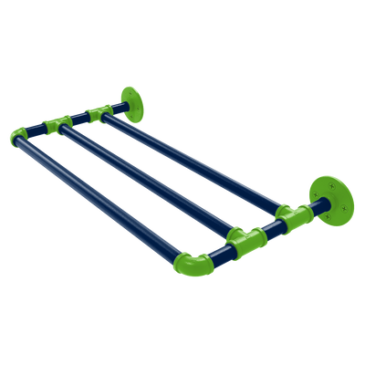Gridiron Collection Wall Mounted Towel Shelf Seattle Edition
