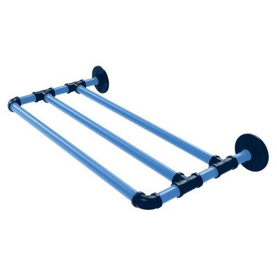 Gridiron Collection Wall Mounted Towel Shelf Tennessee Edition