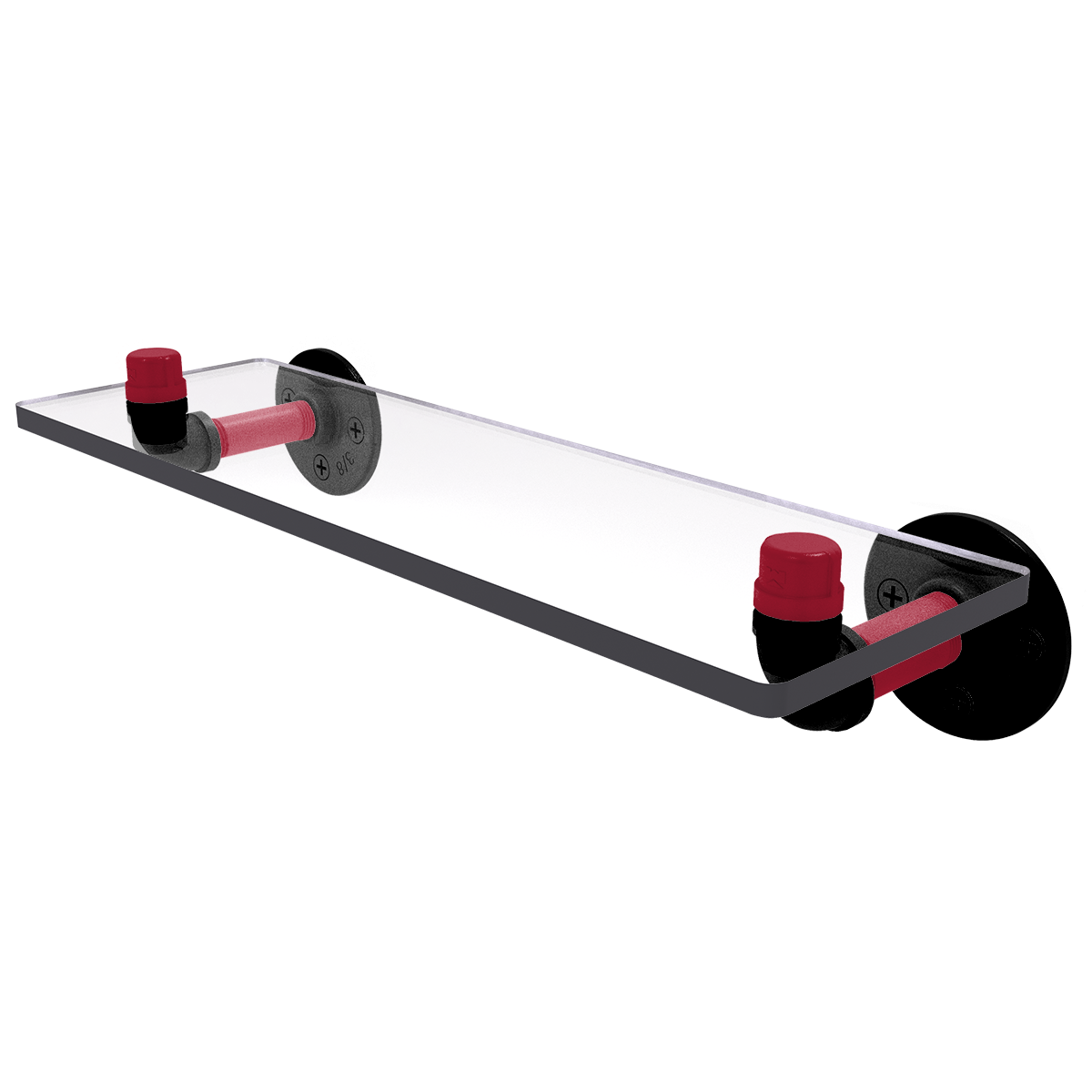 Gridiron Collection Glass Shelf Atlanta Edition