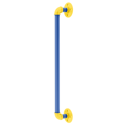 Gridiron Collection Door Pull Los Angeles Blue and Yellow Edition