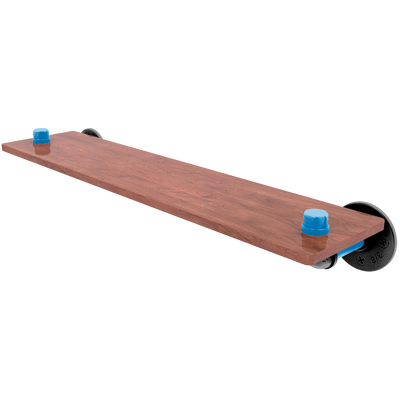 Gridiron Collection Wood Shelf Carolina Edition