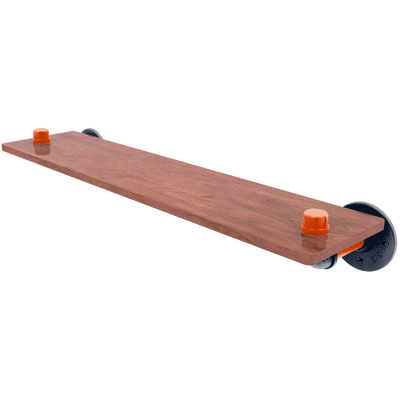 Gridiron Collection Wood Shelf Chicago Edition