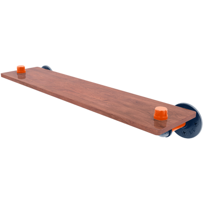 Gridiron Collection Wood Shelf Denver Edition