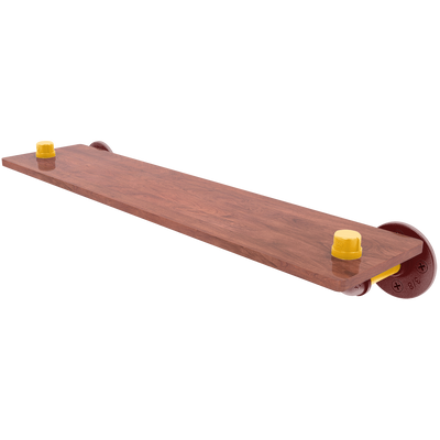 Gridiron Collection Wood Shelf Washington Edition