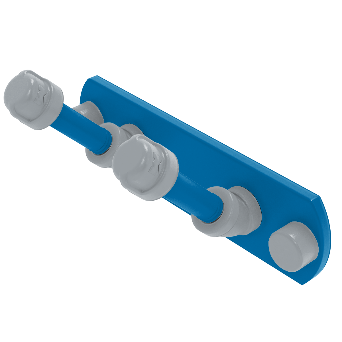 Gridiron Collection 2 Position Multi Hook Detroit Edition