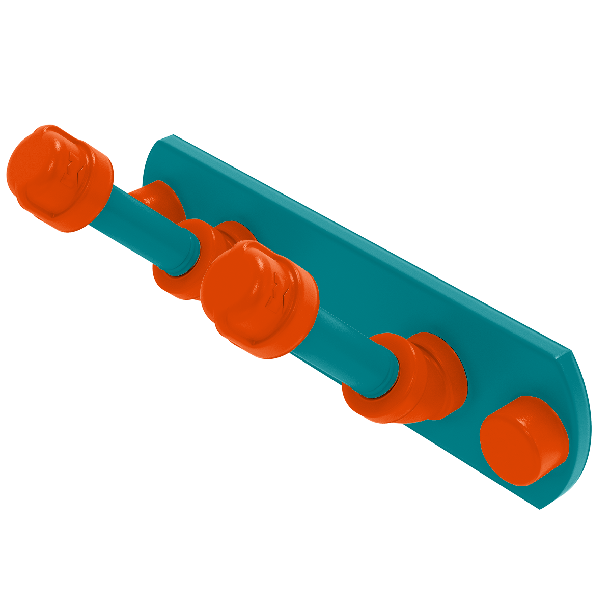 Gridiron Collection 2 Position Multi Hook Miami Edition