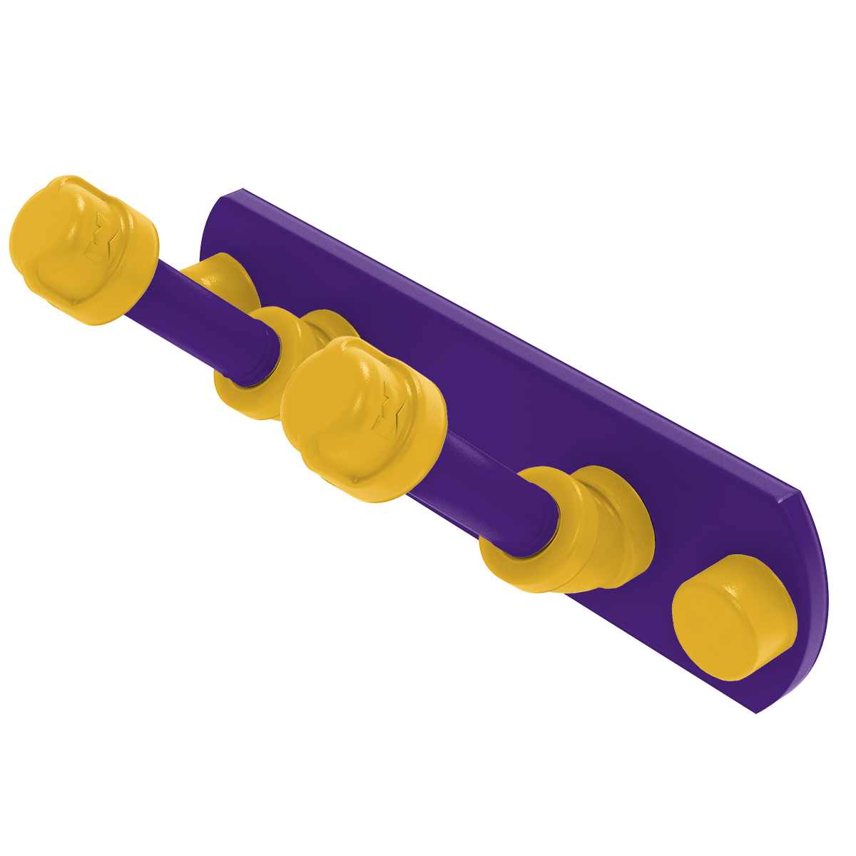 Gridiron Collection 2 Position Multi Hook Minnesota Edition