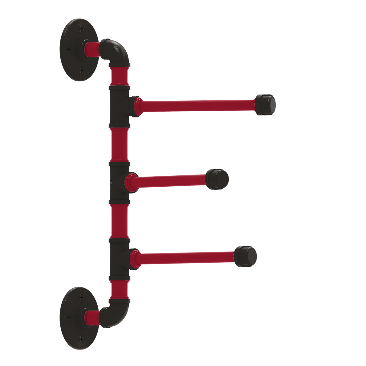 Gridiron Collection 3 Swing Arm Vertical Towel Bar Tampa Bay Edition