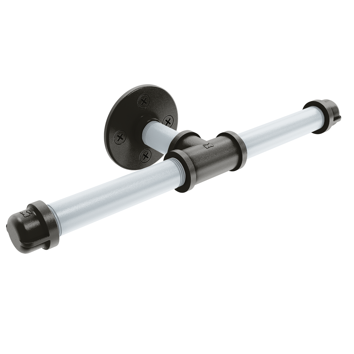 Diamond Collection Double Roll Toilet Paper Holder Chicago South Side Edition