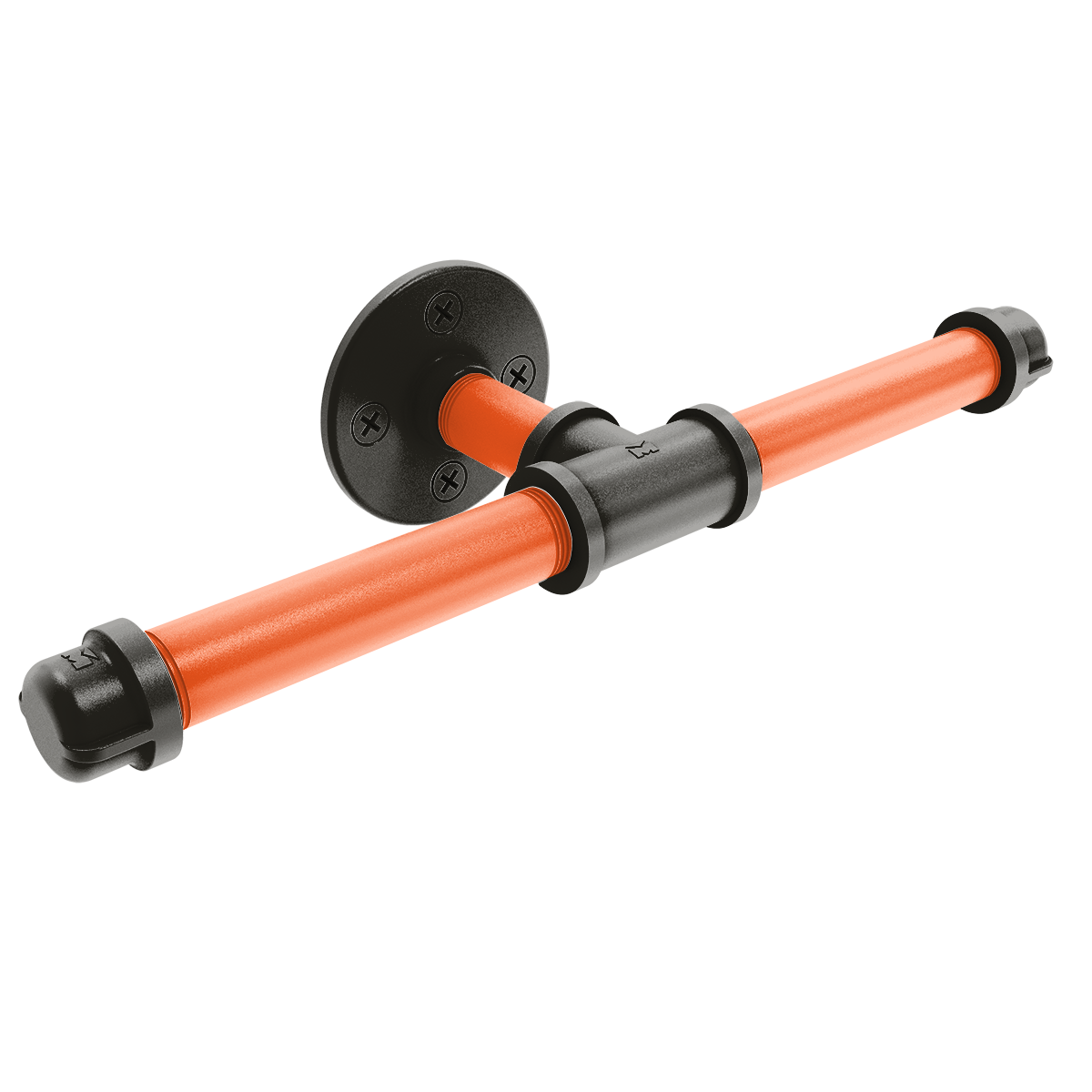 Diamond Collection Double Roll Toilet Paper Holder San Francisco Edition