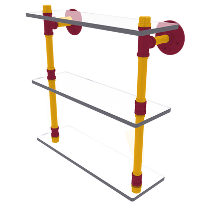 Gridiron Collection Triple Glass Shelf Arizona Edition