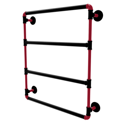 Gridiron Collection Wall Mounted Ladder Towel Bar Atlanta Edition
