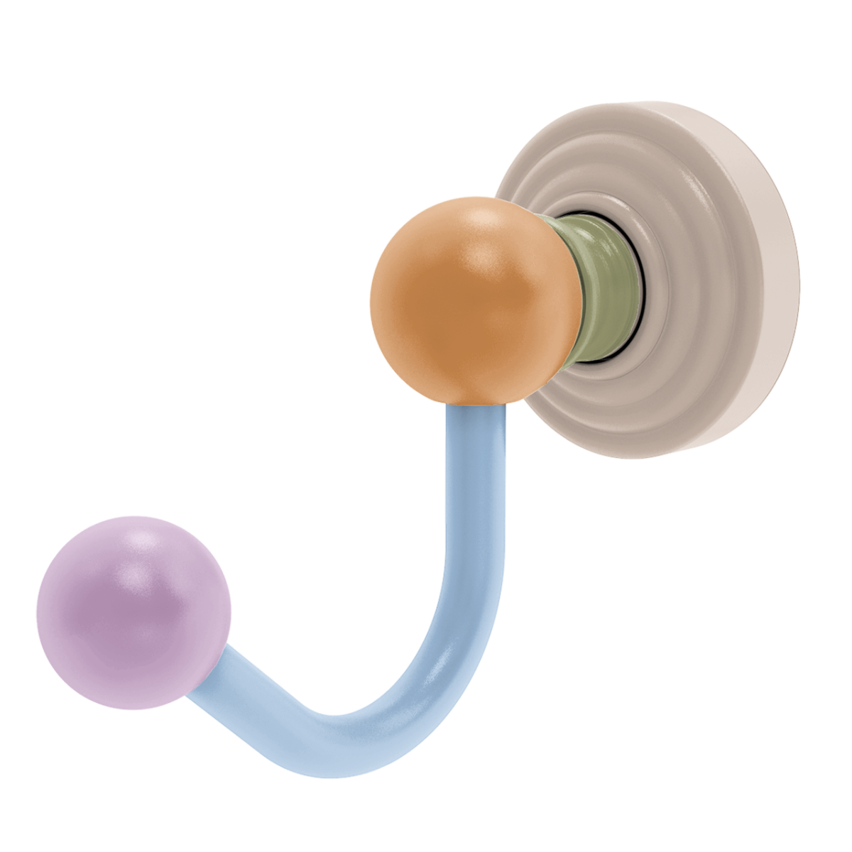 Waverly Place Collection Robe Hook Custom Color Picker