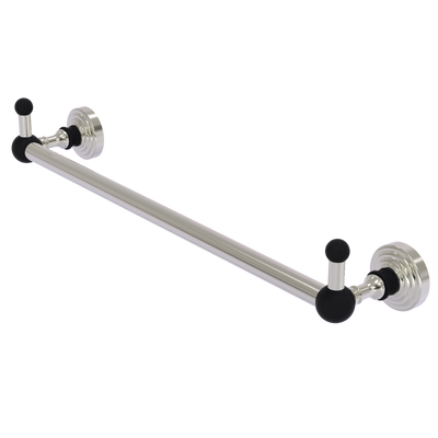 Waverly Place Collection Towel Bar with Integrated Pegs Combination Finishes