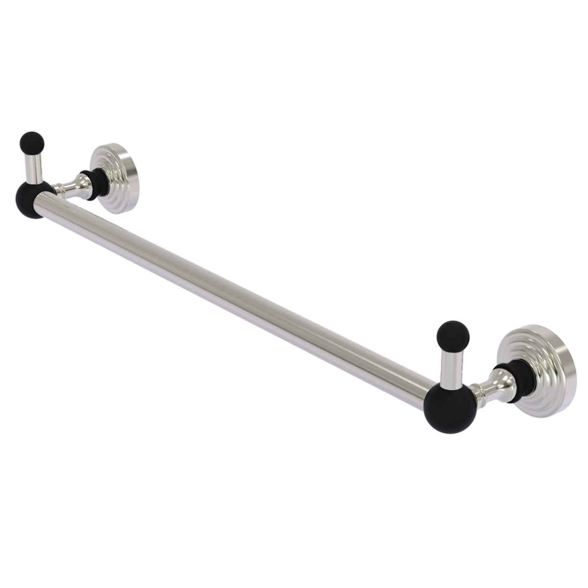 Waverly Place Collection Towel Bar with Integrated Pegs Combination Finishes