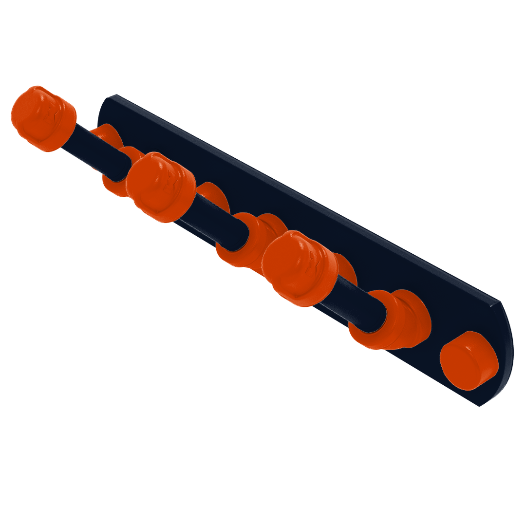 Gridiron Collection 3 Position Multi Hook Chicago Edition