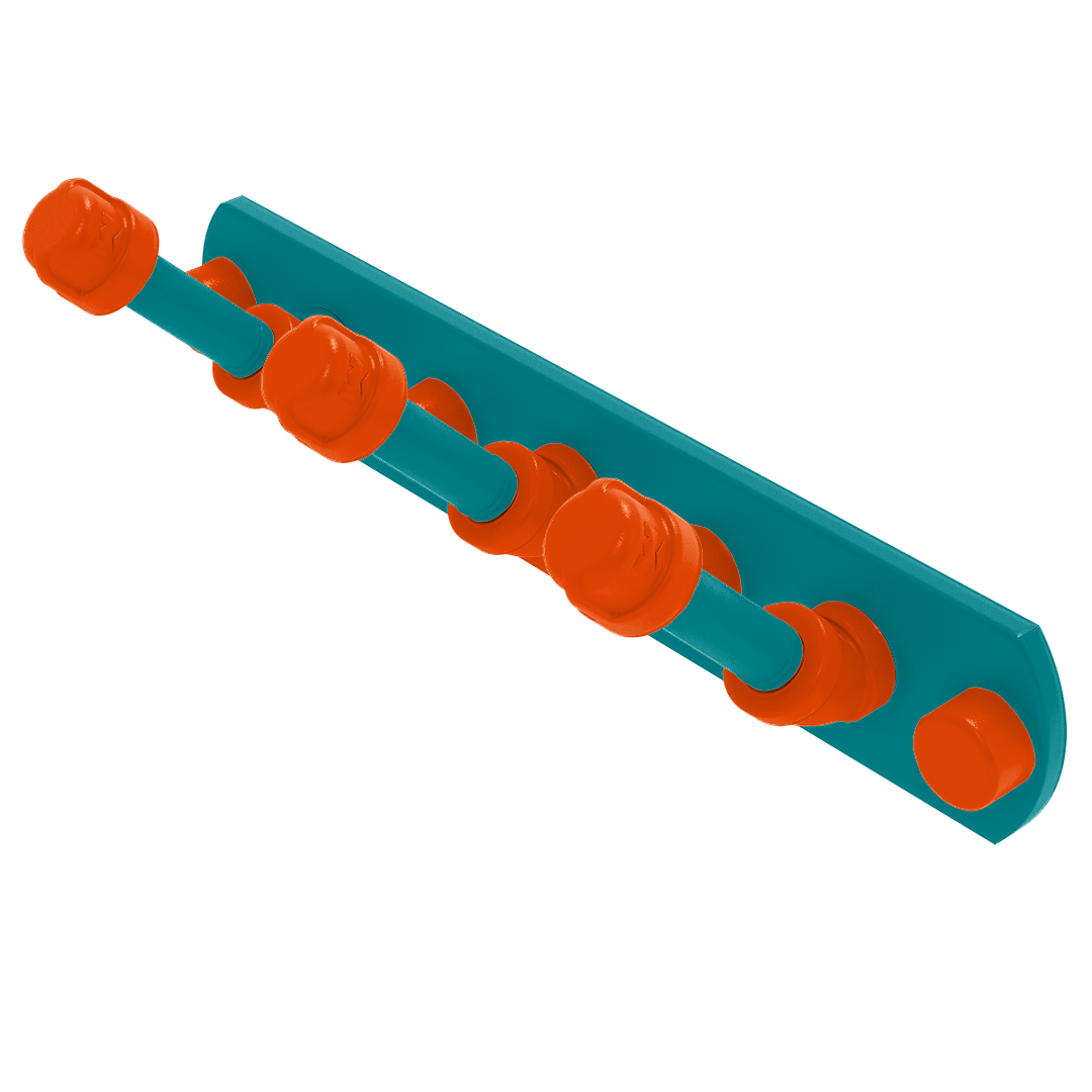 Gridiron Collection 3 Position Multi Hook Miami Edition