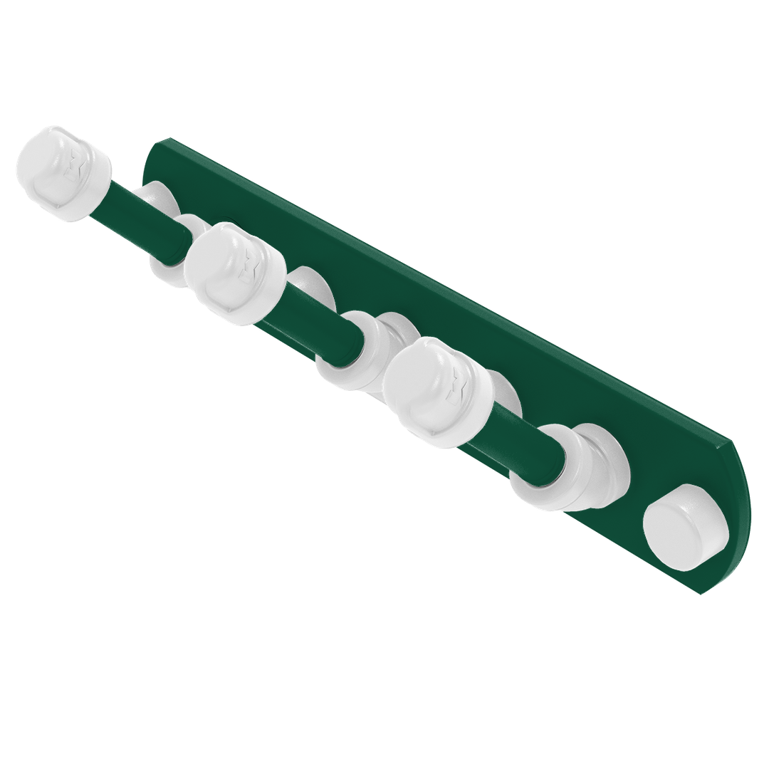 Gridiron Collection 3 Position Multi Hook New York Green and White Edition