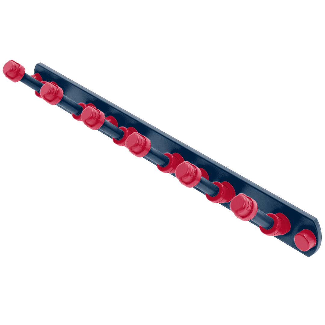 Gridiron Collection 6 Position Tie and Belt Rack New England Edition