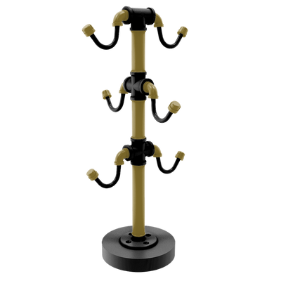 Gridiron Collection Countertop 6 Coffee Mug Holder Baltimore Edition