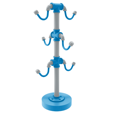 Gridiron Collection Countertop 6 Coffee Mug Holder Carolina Edition