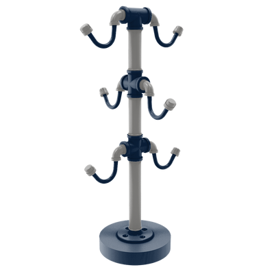 Gridiron Collection Countertop 6 Coffee Mug Holder Dallas Edition