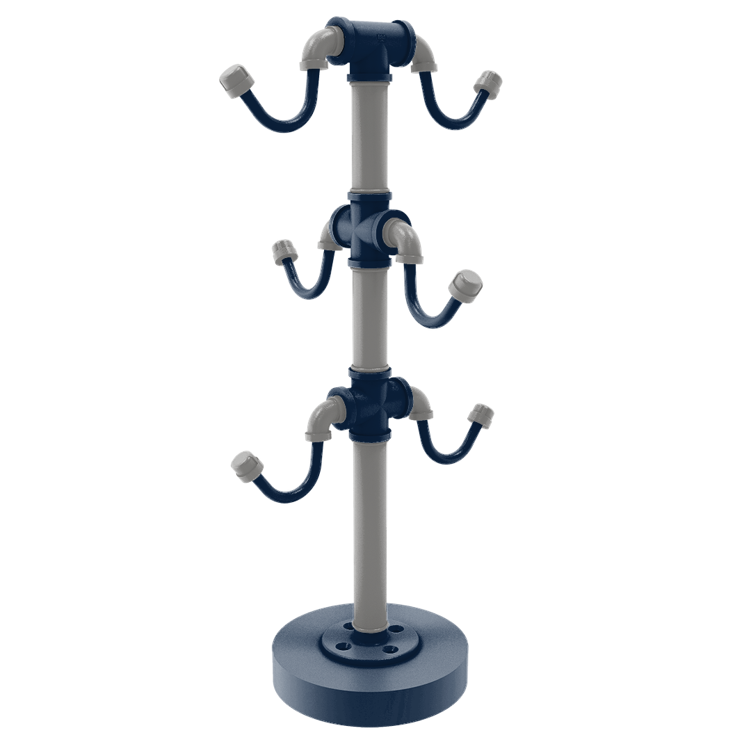 Gridiron Collection Countertop 6 Coffee Mug Holder Dallas Edition