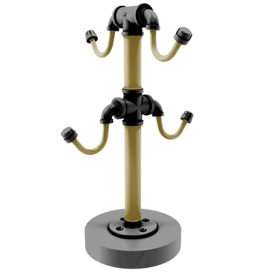 Gridiron Collection Countertop 4 Coffee Mug Holder Baltimore Edition