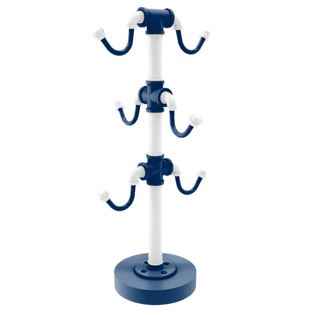 Gridiron Collection Countertop 6 Coffee Mug Holder Indianapolis Edition