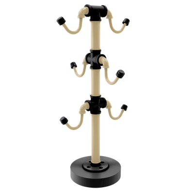 Gridiron Collection Countertop 6 Coffee Mug Holder New Orleans Edition