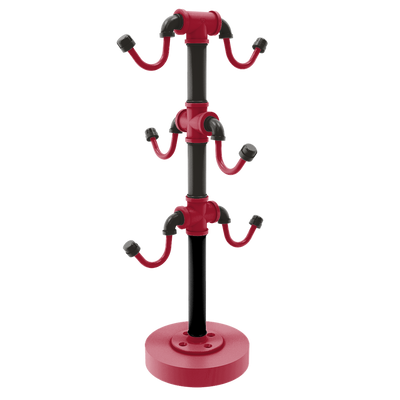 Gridiron Collection Countertop 6 Coffee Mug Holder Tampa Bay Edition