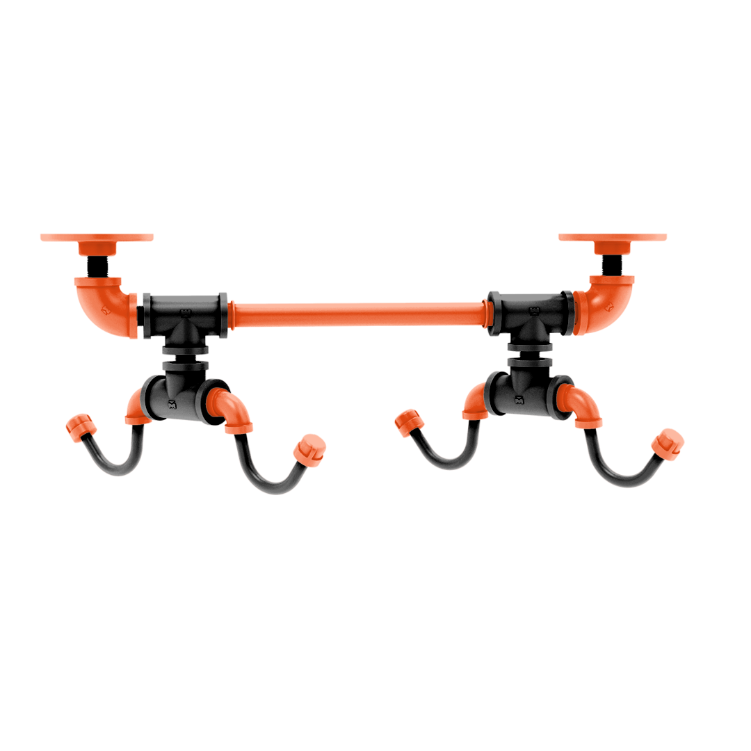 Gridiron Collection Under Cabinet 4 Coffee Mug Rack Cincinnati Edition