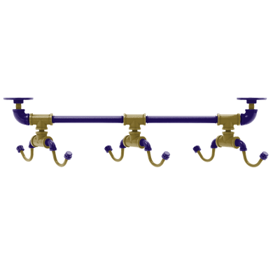 Gridiron Collection Under Cabinet 6 Coffee Mug Rack Baltimore Edition