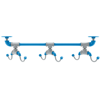 Gridiron Collection Under Cabinet 6 Coffee Mug Rack Carolina Edition