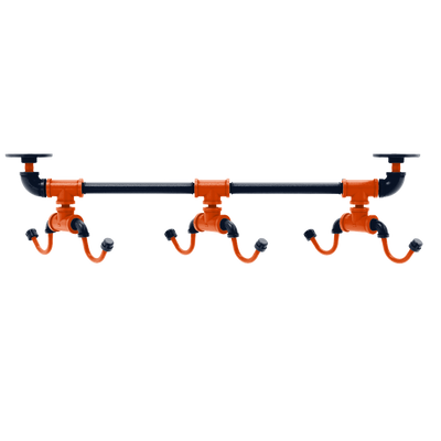 Gridiron Collection Under Cabinet 6 Coffee Mug Rack Chicago Edition