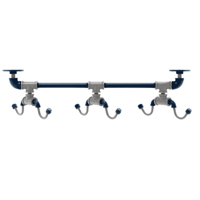 Gridiron Collection Under Cabinet 6 Coffee Mug Rack Dallas Edition