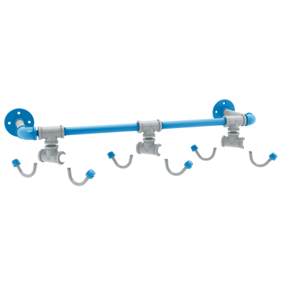 Gridiron Collection Wall Mounted 6 Coffee Mug Rack Carolina Edition