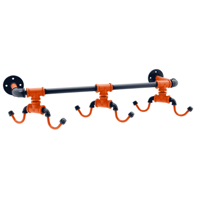 Gridiron Collection Wall Mounted 6 Coffee Mug Rack Chicago Edition