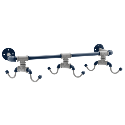 Gridiron Collection Wall Mounted 6 Coffee Mug Rack Dallas Edition